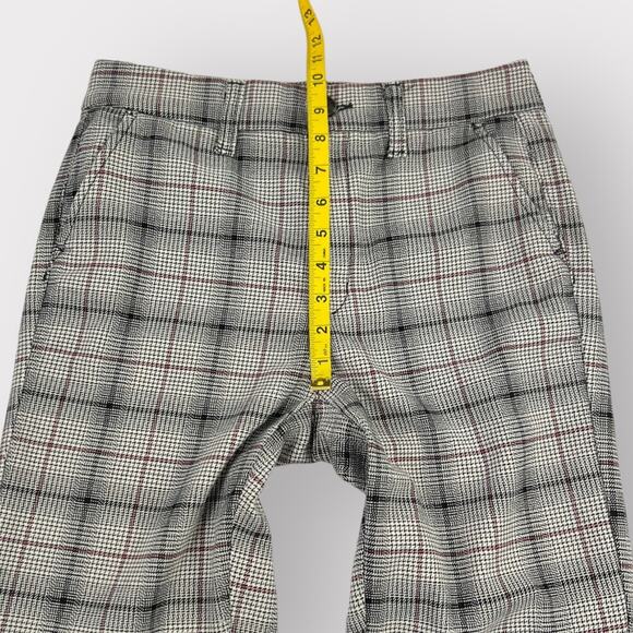 American Eagle Super Hi-Rise Plaid Skinny Trouser Size 4 Regular - Picture 9 of 10